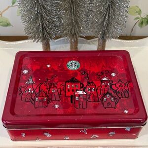 Starbucks Y2K Collectible Christmas Cookie Tin